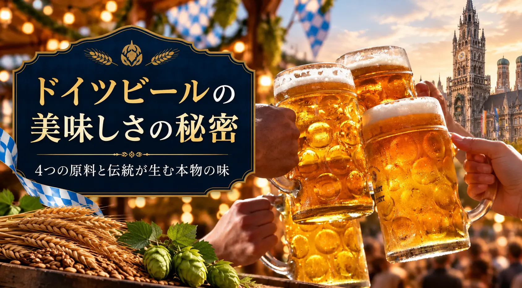 ドイツビールの美味しさの秘密