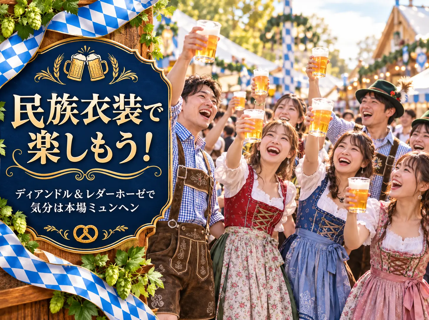 民族衣装で楽しもう！
