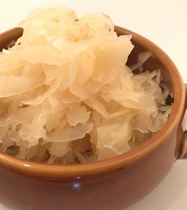 ザワークラウト（ドイツ風キャベツのお漬物）